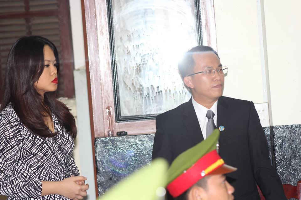 Đại diện Công ty Tân Hiệp Phát tại tòa 