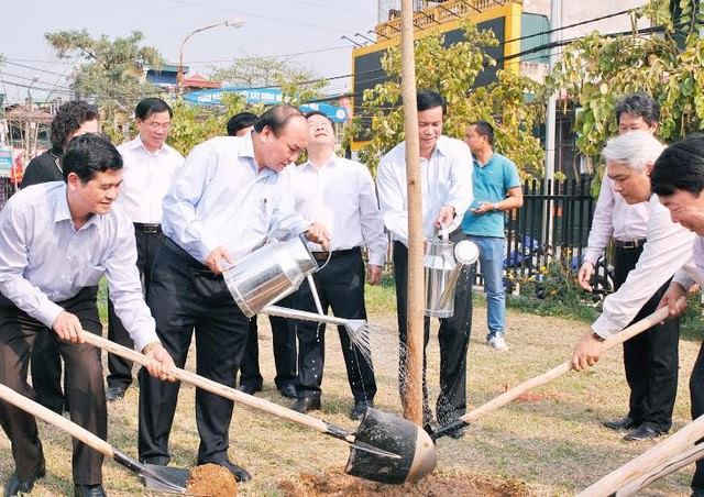 Tổ chức tự trồng, chăm sóc và bảo vệ cây xanh. Ảnh: TTTGTX