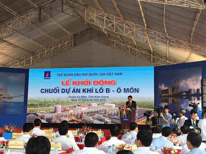Lễ khởi động chuỗi dự án Khí Lô B - Ô Môn