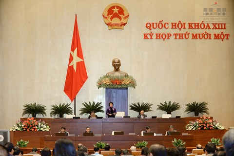 Quốc hội đã hoàn thành tốt đẹp chương trình làm việc của kỳ họp thứ 11, kỳ họp cuối cùng của nhiệm kỳ Quốc hội khóa XIII.