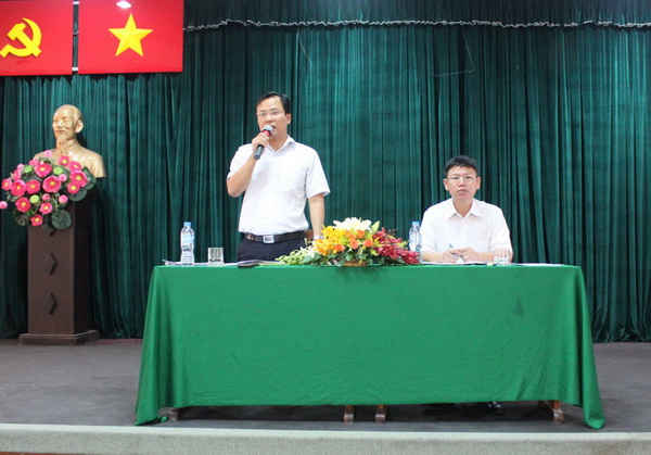 Lãnh đạo Đài KTTV khu vực Nam Bộ chủ trì Hội nghị