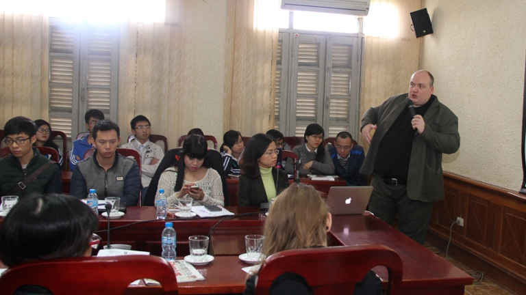 GS. Matthew Hibberb – Chuyên gia hàng đầu thế giới về truyền thông và BĐKH (Đại học Stirling,Vương quốc Anh)