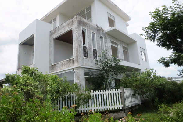 Dự án Metropolitan (TP Vũng Tàu) bị bỏ hoang. 