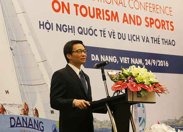 Phó Thủ tướng Vũ Đức Đam phát biểu tại Hội nghị