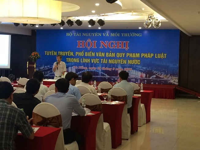 Cục trưởng Cục Quản lý Tài nguyên nước giới thiệu về Nghị định quy định phương pháp tính, mức thu tiền cấp quyền khai thác tài nguyên nước