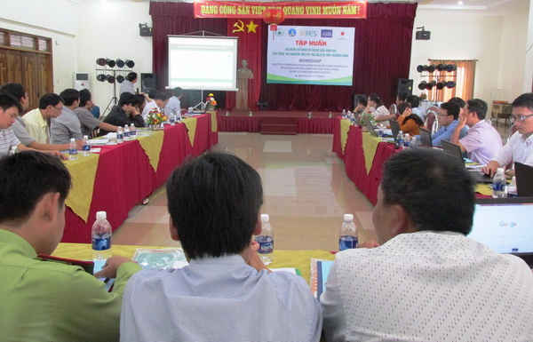 Quang cảnh buổi tập huấn ngày 20/10