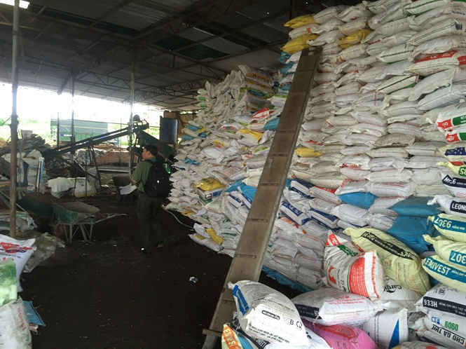 Kho chứa phân của DNTN Yên Tâm