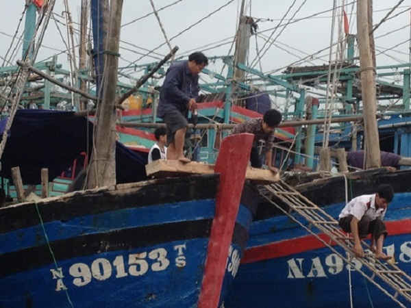 Ngư dân hiện nay đang bị động trong công tác xử lý sự cố máy móc tàu thuyền tham gia đánh bắt trên biển