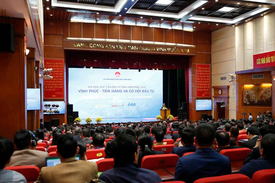 Hội nghị: Vĩnh Phúc - Tiềm năng và cơ hội đầu tư 2016