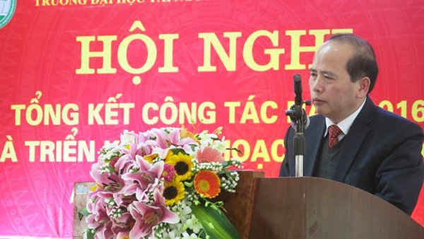 PGS.TS Nguyễn Ngọc Thanh – Hiệu trưởng nhà trường
