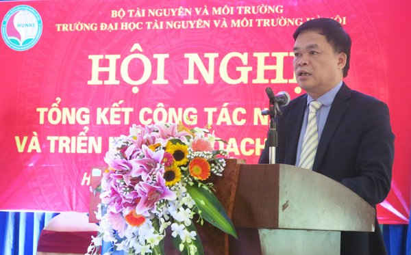 PGS.TS Trần Duy Kiều – Phó Hiệu trưởng trường Đại học TN&MT Hà Nội