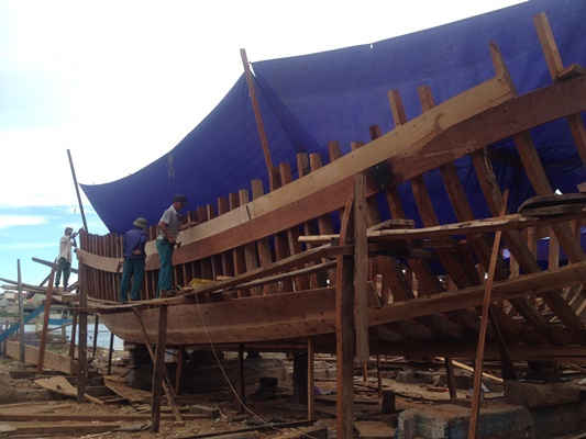 Đóng tàu mới chuẩn bị một mùa ra khơi