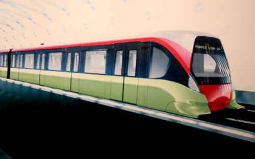 Tuyến Metro Nhổn - Ga Hà Nội sẽ có 10 đoàn tàu hiện đại, mỗi đoàn có 4 toa, phục vụ trên 900 hành khách