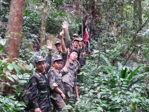 Trên đường tuần tra bảo vệ rừng