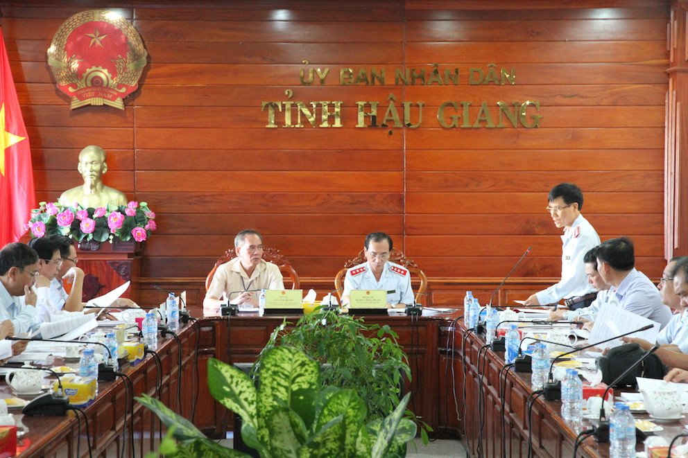 Phó Cục trưởng Cục III Vũ Huy Tác công bố quyết định thanh tra  