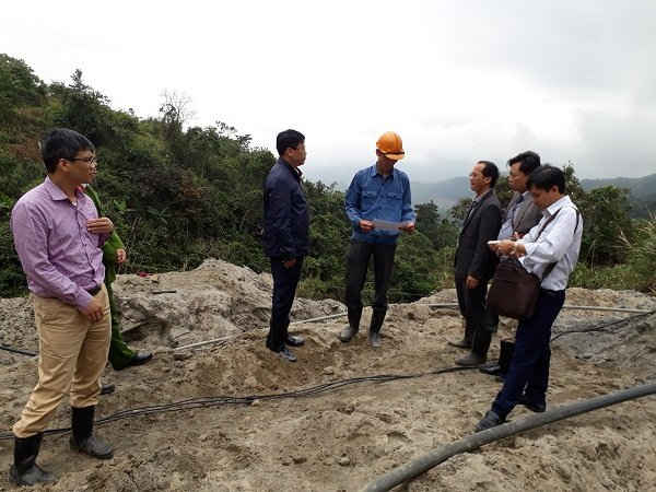 Kiểm tra bản đồ mỏ