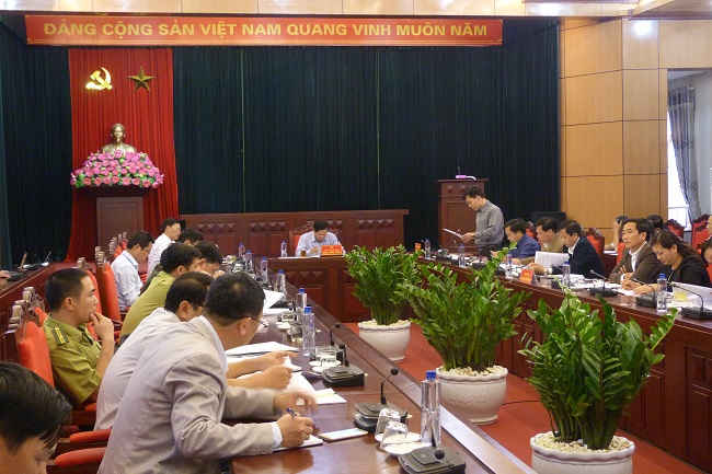 Quang cảnh cuộc họp