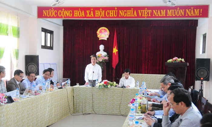 Đoàn công tác liên ngành của Trung ương kiểm tra công tác chi trả bồi thường, hỗ trợ thiệt hại do sự cố môi trường biển tại tỉnh Thừa Thiên-Huế.