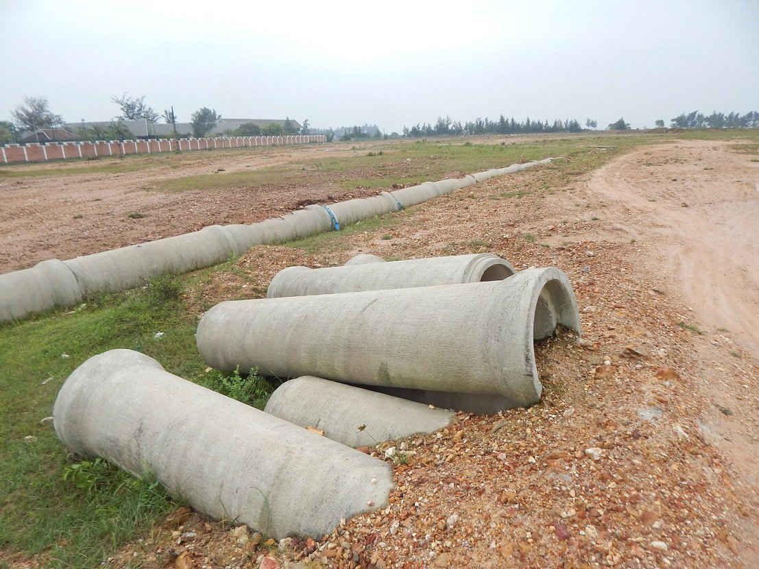 Hệ thống cống thoát nước được triễn khai ì ạch