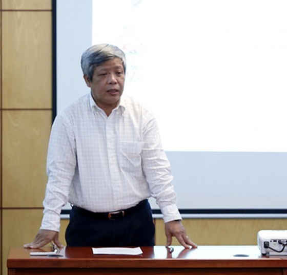 Thứ trường Nguyễn Linh Ngọc phát biểu ý kiến tai hội nghị