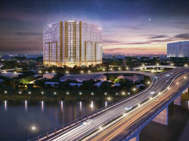 Phần lớn các căn hộ tại T&T Riverview nhìn trực diện ra sông Hồng.