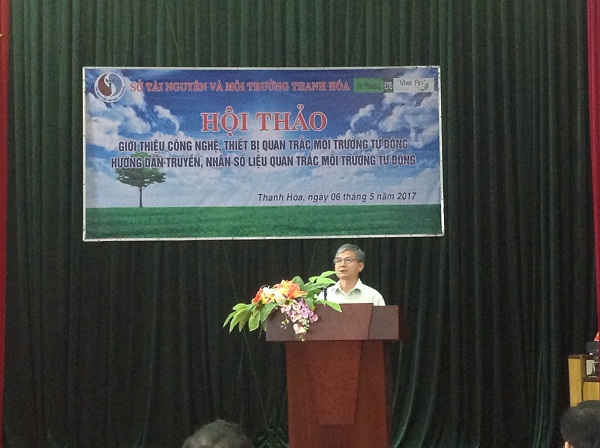 Ông Nguyễn Văn Bình, Chi cục trưởng Chi cục Môi trường- Sở TNM&MT Thanh Hóa
