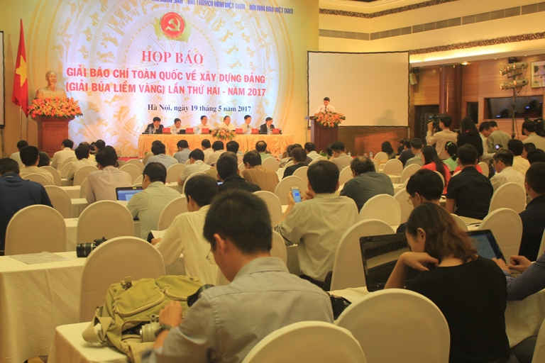 Quang cảnh buổi Họp báo