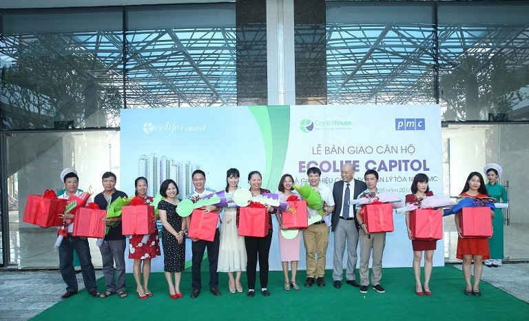 Những cư dân đầu tiên nhận nhà dự án EcoLife Capitol