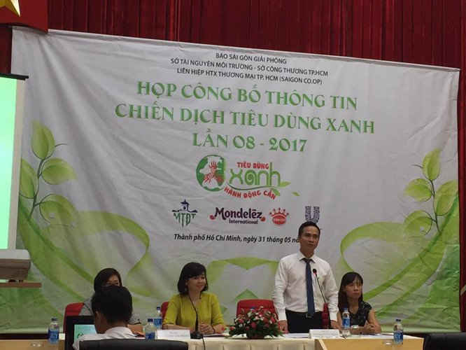 Họp báo công bố Chiến dịch Tiêu dùng sản phẩm xanh lần 8 - năm 2017