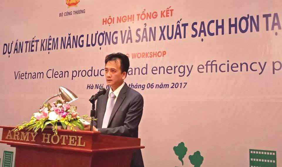 Ông Trịnh Quốc Vũ - Vụ trưởng Vụ KHCN Và TKNL - Tổng cục năng lượng  - Bộ Công Thương