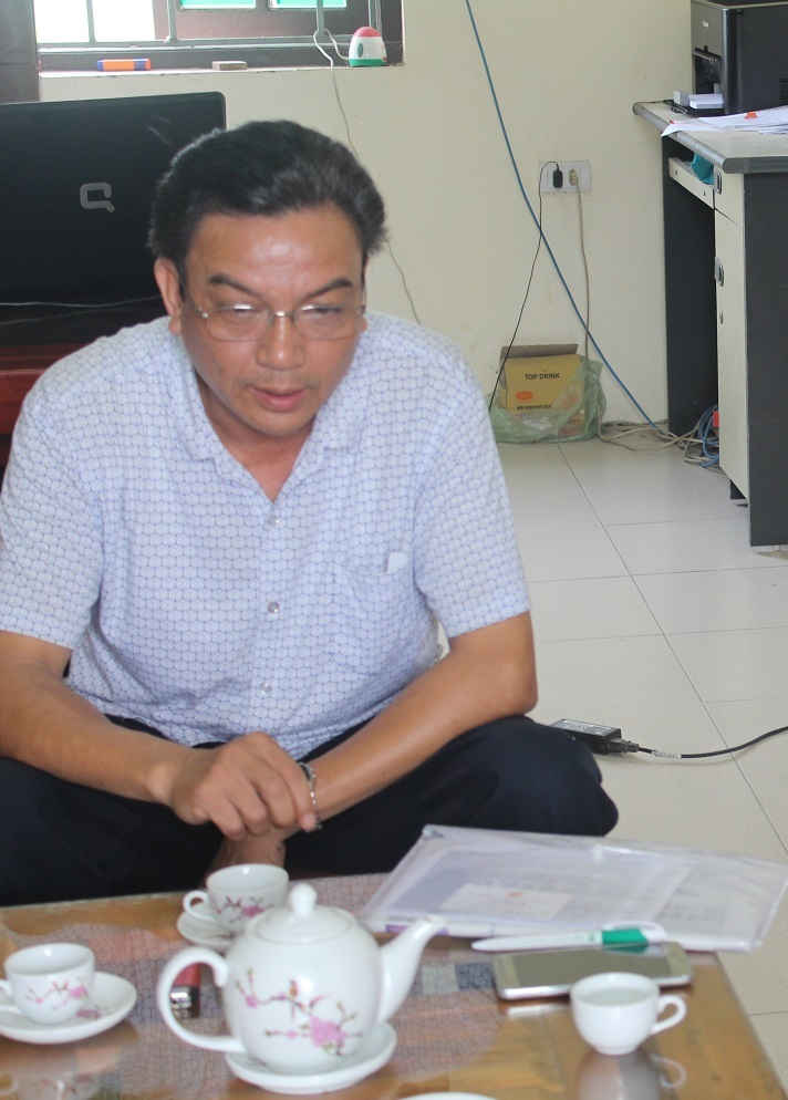Ông Đoàn Quang Oánh, Bí thư kiêm Chủ tịch xã Đại Cường
