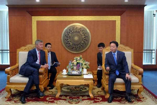 Bộ trưởng Trần Hồng Hà đã tiếp và làm việc với ông Erik Solheim, Giám đốc điều hành Chương trình Môi trường Liên Hợp Quốc (UN Environment)