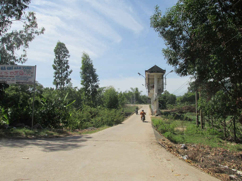 Đập Phú Xuân ở khu vực 5, phường Nhơn Phú, TP. Quy Nhơn