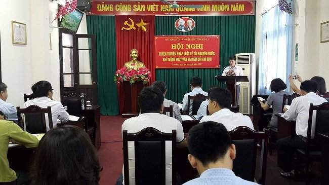 Quang cảnh buổi tập huấn