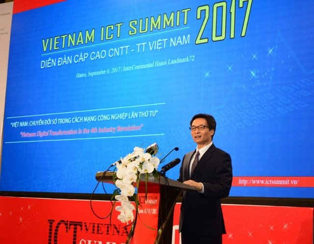  Phó Thủ tướng Chính phủ Vũ Đức Đam phát biểu tại lễ khai mạc