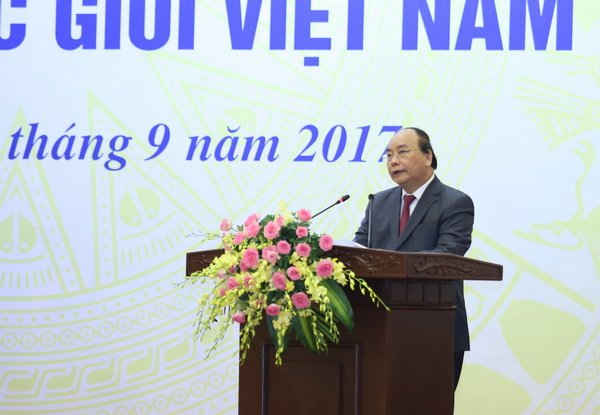 Thủ tướng Chính phủ Nguyễn Xuân Phúc phát biểu chỉ đạo tại Hội nghị