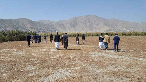 Vùng đất ngập nước khô hạn lớn nhất ở Kabul. Ảnh: Omair Ahmad