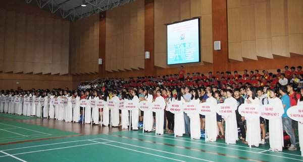 Giải đấu năm nay thu hút 700 vận động viên.