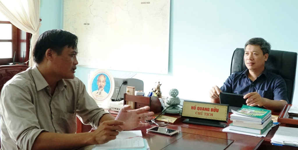 Ông Hồ Quang Bửu khẳng định “Giữ được rừng già sẽ là cơ hội để phát triển các loại cây dược liệu quý hiếm, đó cũng là thế mạnh để phát triển kinh tế của địa phương”