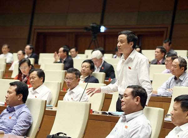 Đại biểu Bùi Văn Xuyền (Đoàn ĐBQH tỉnh Thái Bình)