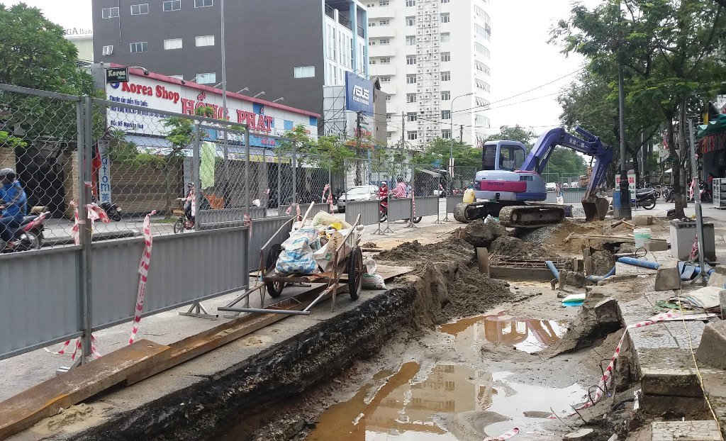 Dự án Cải thiện môi trường nước TP. Huế đang thi công chậm tiến độ