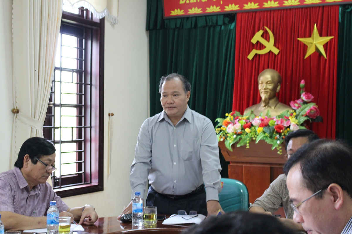 Ông Hoàng Văn Thắng, Thứ trưởng Bộ NN&PTNT đề nghị Quảng Nam tính toán thiên về sự kiện APEC