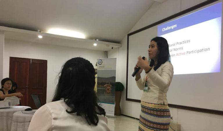 Cần tăng cường sự tham gia và lãnh đạo của họ trong quản lý nguồn nước ở mọi cấp.