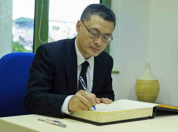 Ông Vũ Quang Minh - tân Thứ trưởng Bộ Ngoại giao - Ảnh: Báo Thế giới & Việt Nam 