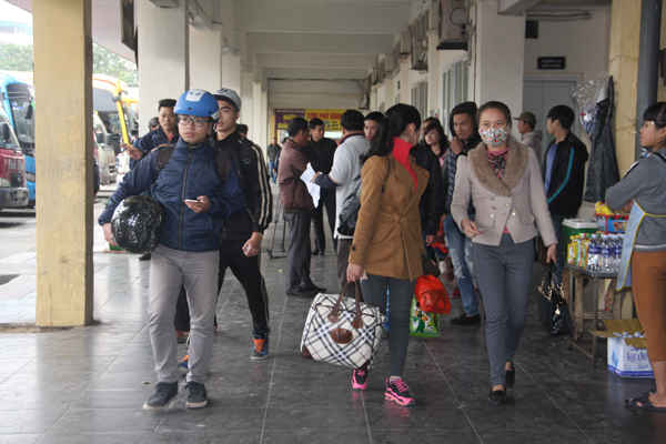 lượng khách đi lại vào dịp Tết Dương lịch và Nguyên Đán Mậu Tuất sẽ tăng khoảng 20% đến 40% so với ngày thường