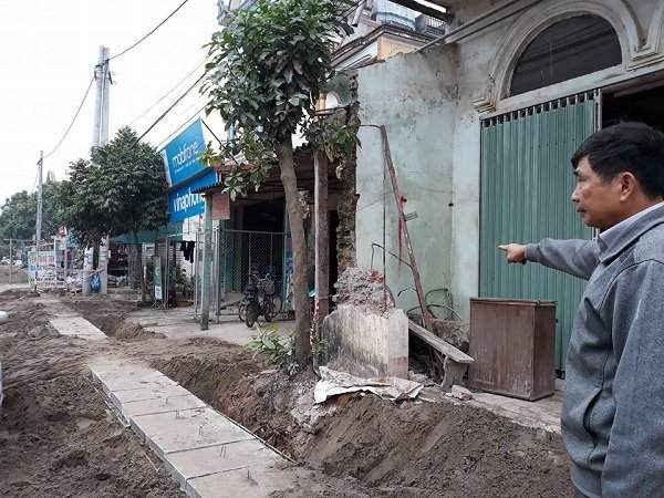Một số hộ dân phản đối việc thu hồi đất của huyện Phù Cừ.