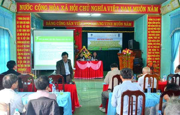 Quang cảnh hội nghị tổng kết