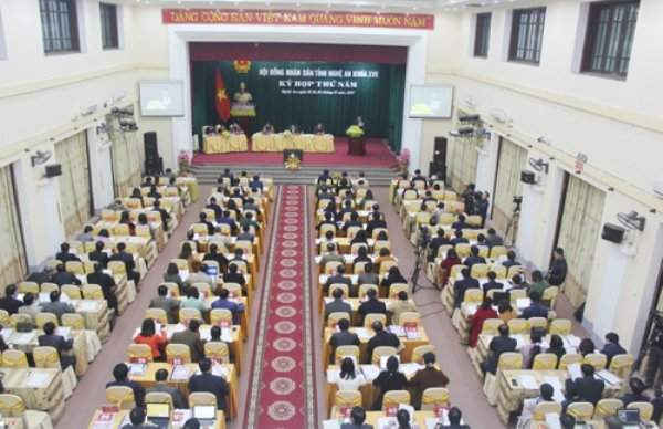 Quang cảnh kỳ họp