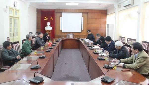 Quang cảnh buổi tiếp dân