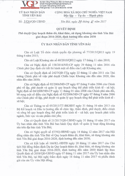 5 Quyet dinh phe duyet khoang san signed 01 page 01